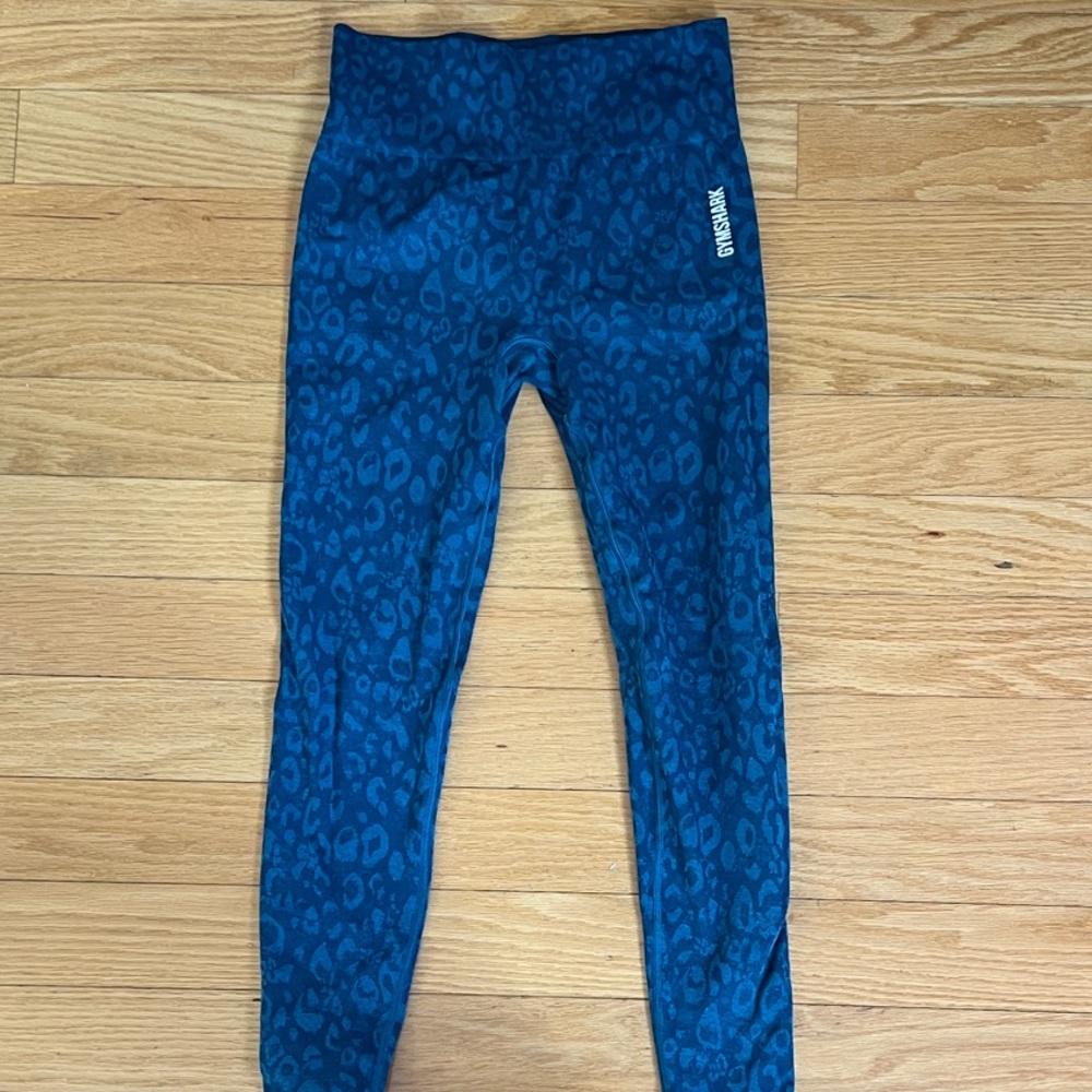 Gymshark Adapt Animal Seamless Leggings - Teal
